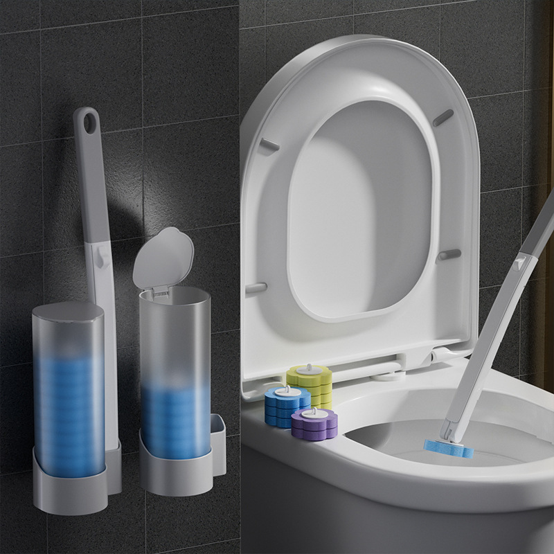 Home Bathroom Upgrades - Brosse de toilette avec têtes de
