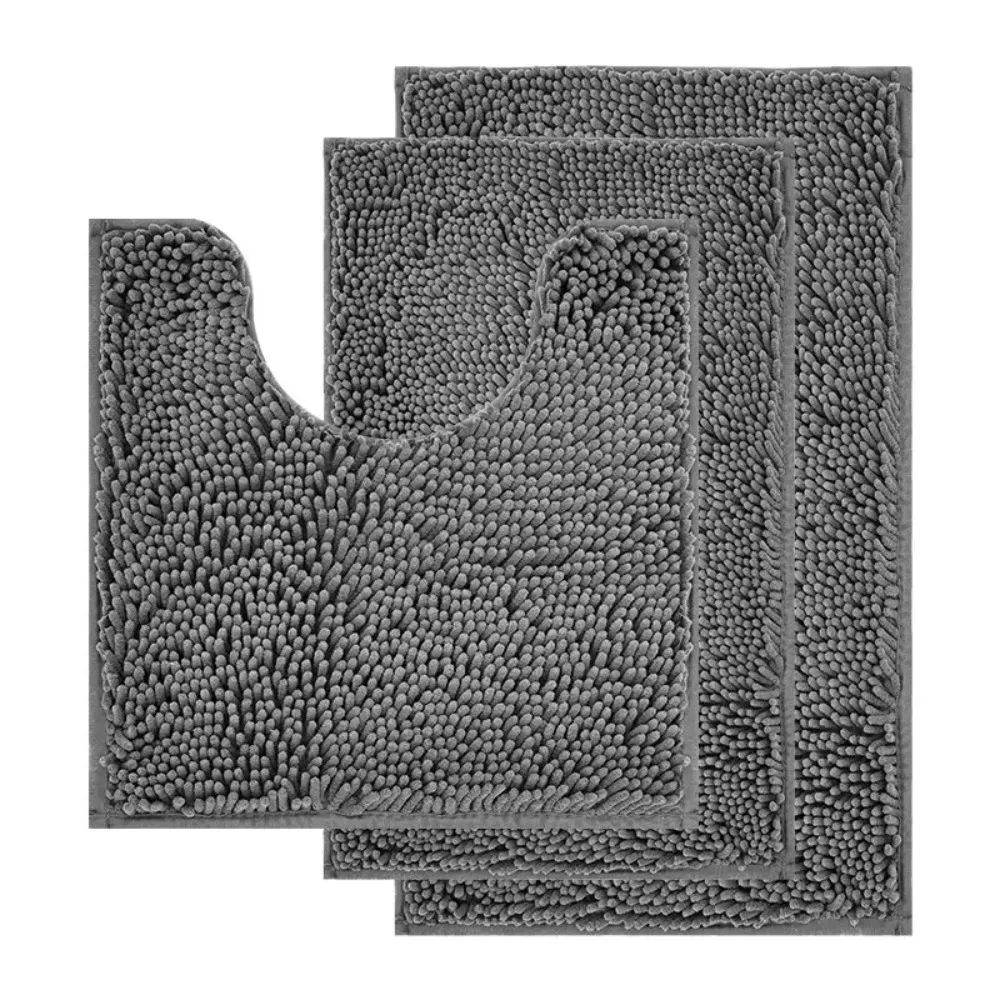 Japan Bathroom.Home - Lot de 3 tapis absorbants pour