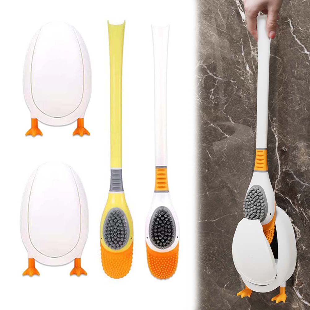 Toilet Brush Holder - Brosse de toilette en silicone avec