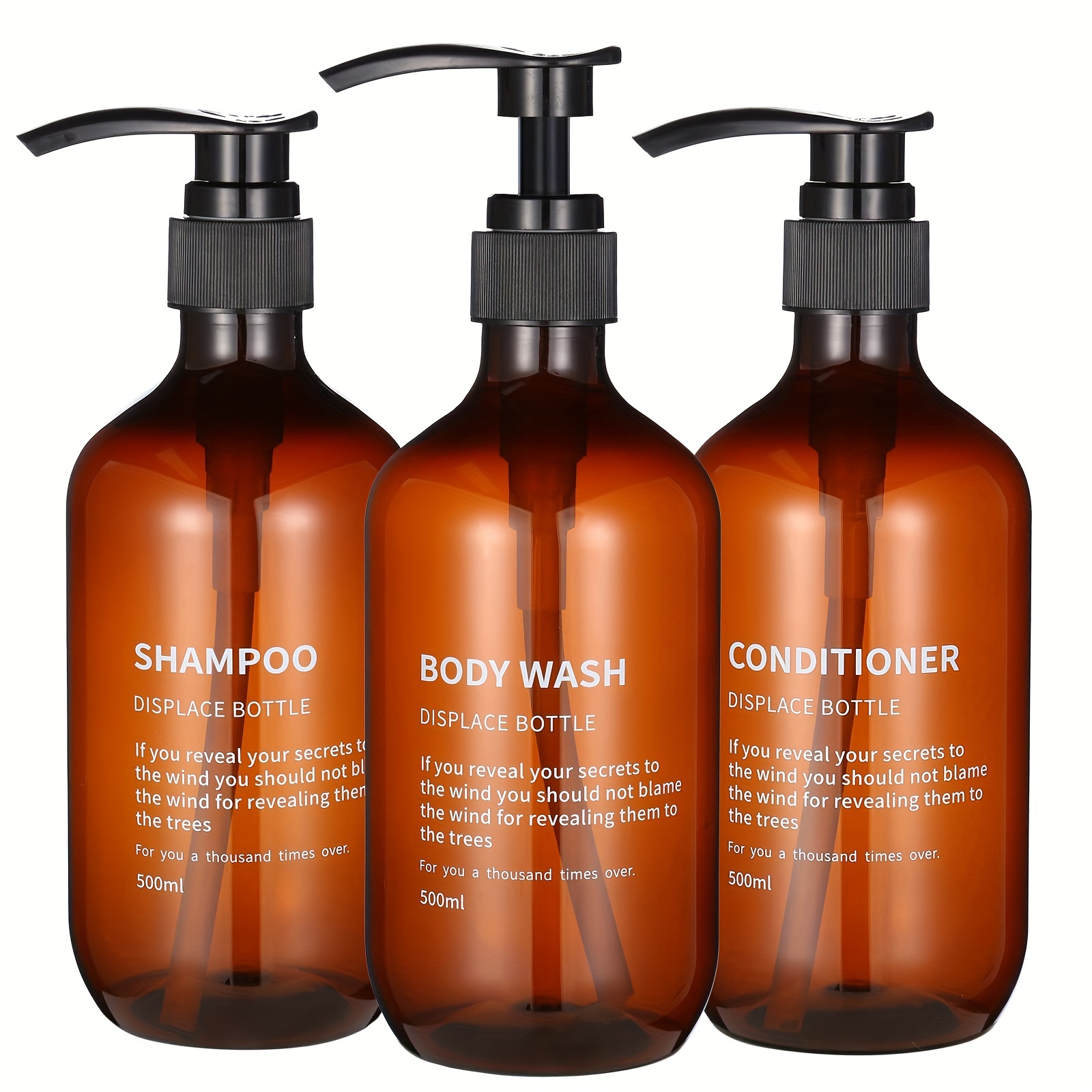 Soap Dispenser Pump - Ensemble distributeur de shampoing et de