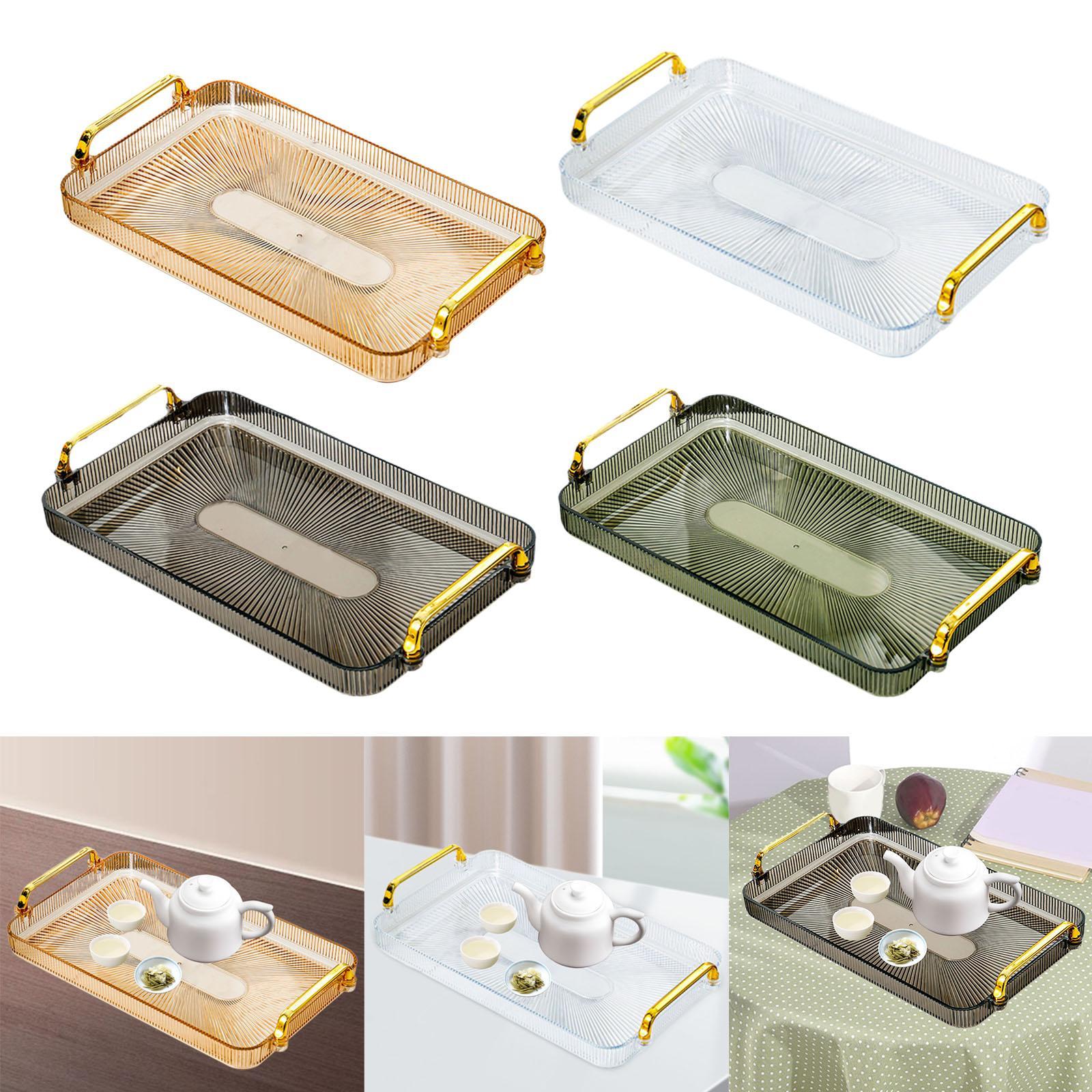 Home Living Bathroom Vanity - Plateau de service et organisateur de