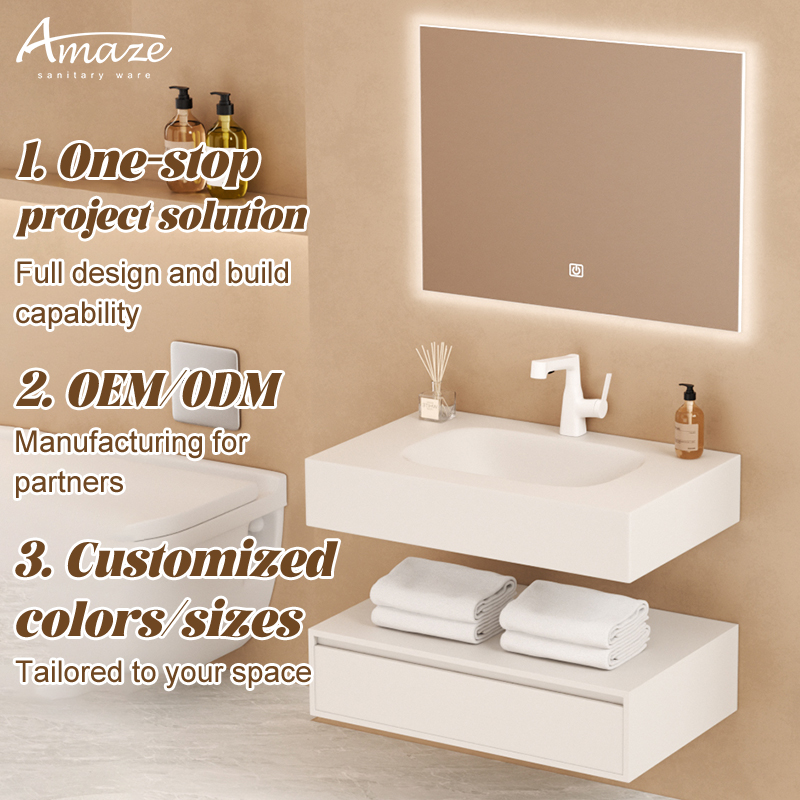 Home Living Bathroom Vanity - Meuble de salle de bain de