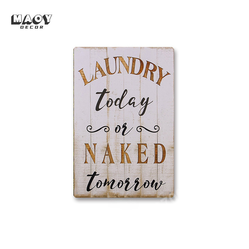 Plaque Métallique Vintage avec - Home Bathroom Wall Decor avis et prix