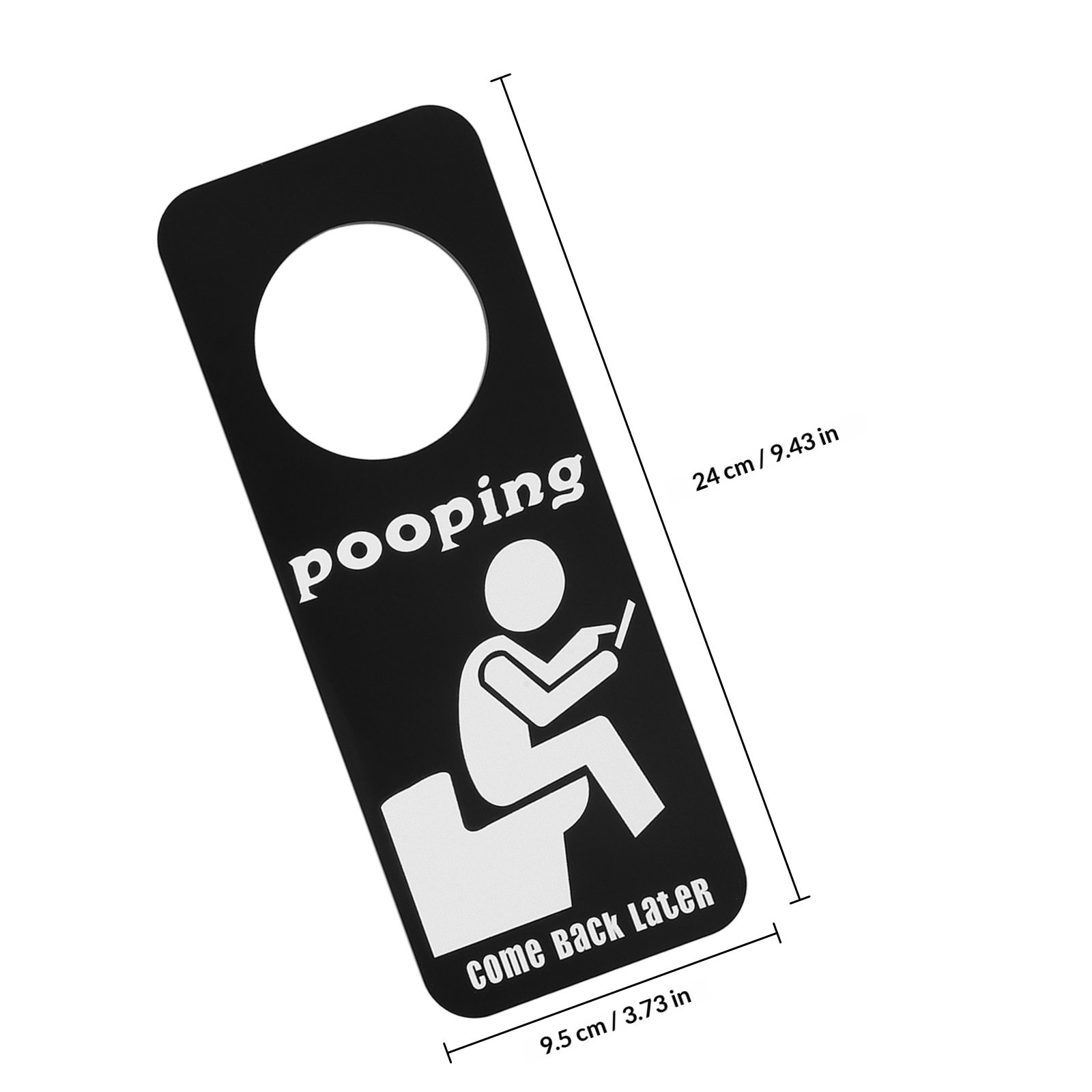 Panneau amusant pour porte de  - Home Bathroom Occupied Sign avis et prix