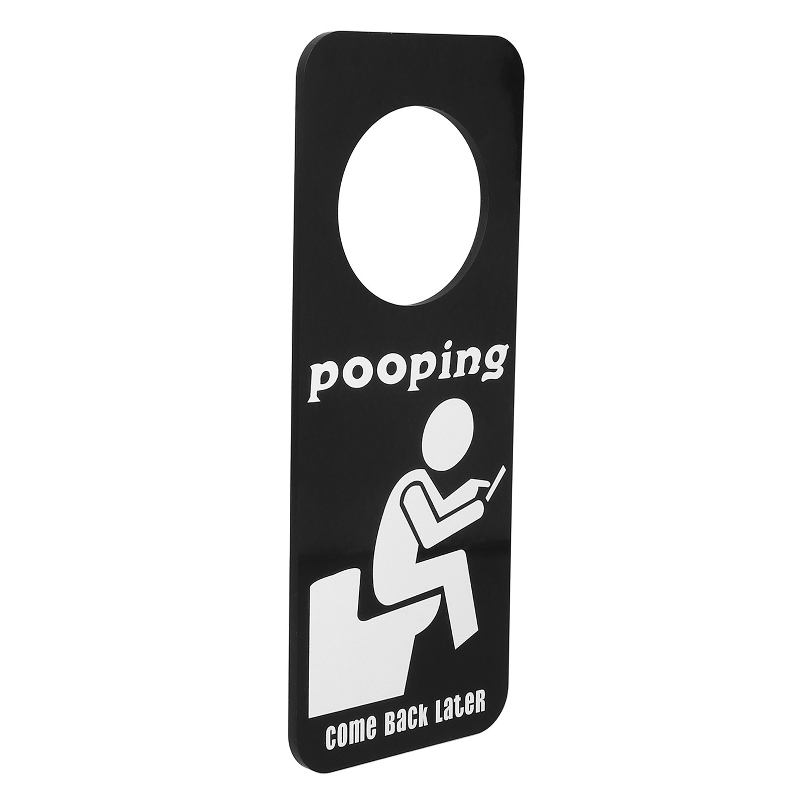 Panneau amusant pour porte de  - Home Bathroom Occupied Sign avis et prix