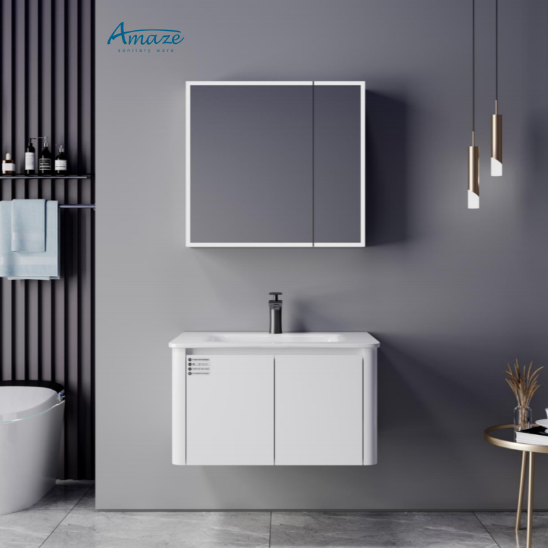 Meuble de salle de bain AMAZE, - Home Living Bathroom Vanity avis et prix