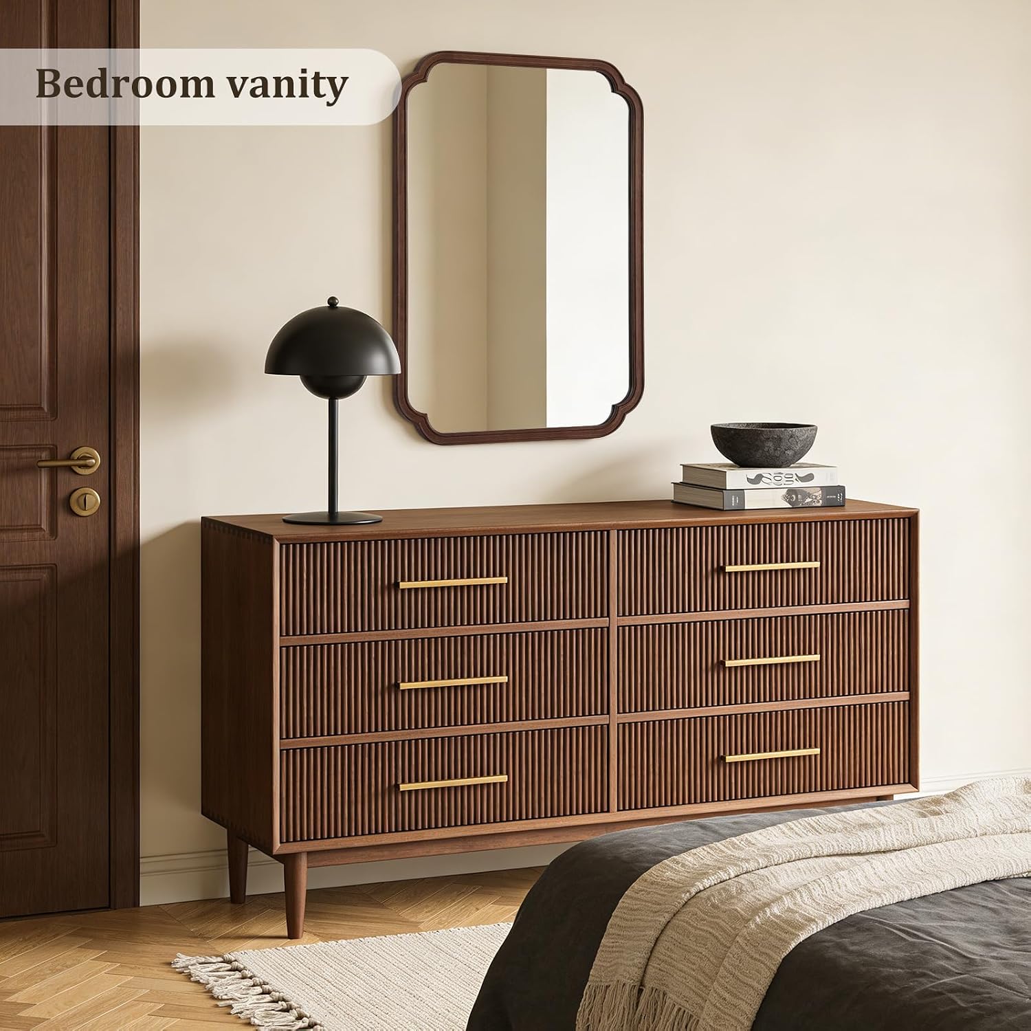 Miroir de salle de bain en boi - Home Living Bathroom Vanity avis et prix