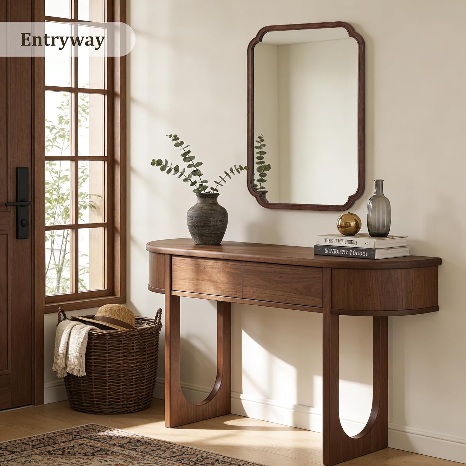 Miroir de salle de bain en boi - Home Living Bathroom Vanity avis et prix