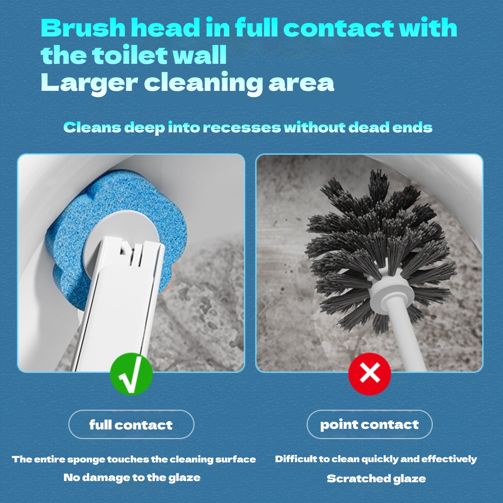 Brosse de toilette avec têtes  - Home Bathroom Upgrades avis et prix