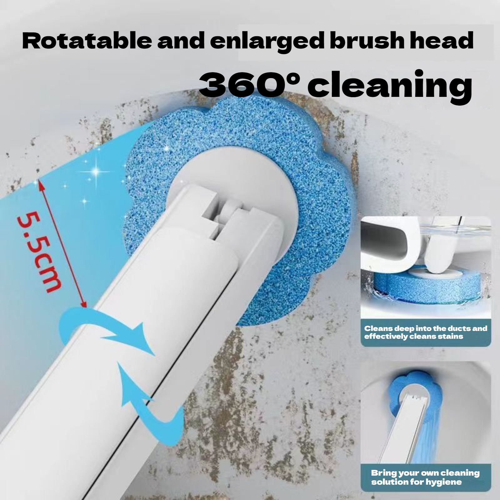 Brosse de toilette avec têtes  - Home Bathroom Upgrades avis et prix
