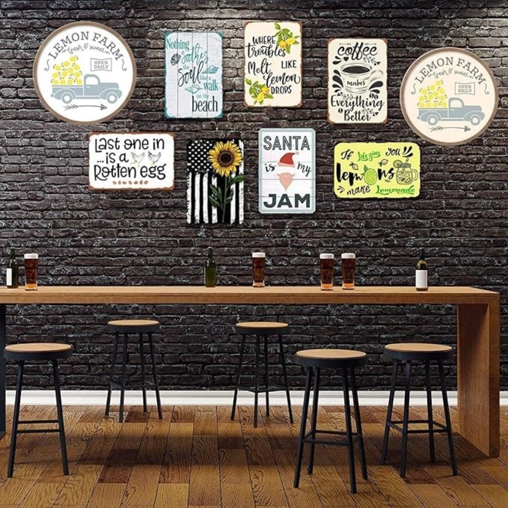 CIFBUY Décoration murale en al - Home Bathroom Wall Decor avis et prix