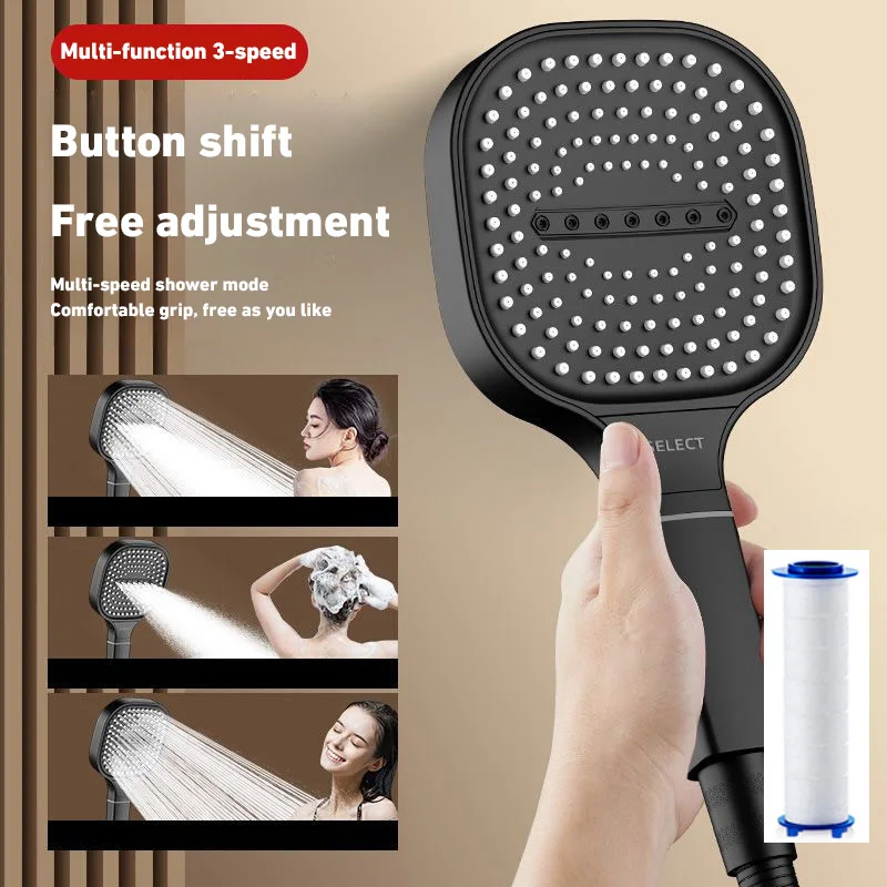 Pomme de douche à grand pannea - Home Bathroom Upgrades avis et prix
