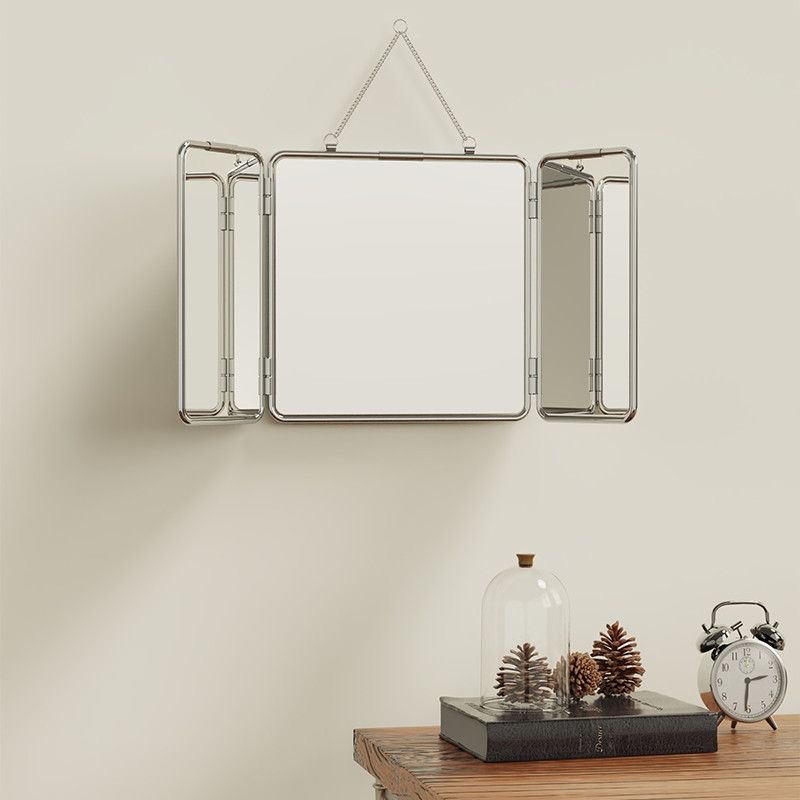 Miroir mural carré à trois vol - Home Bathroom Vanity avis et prix