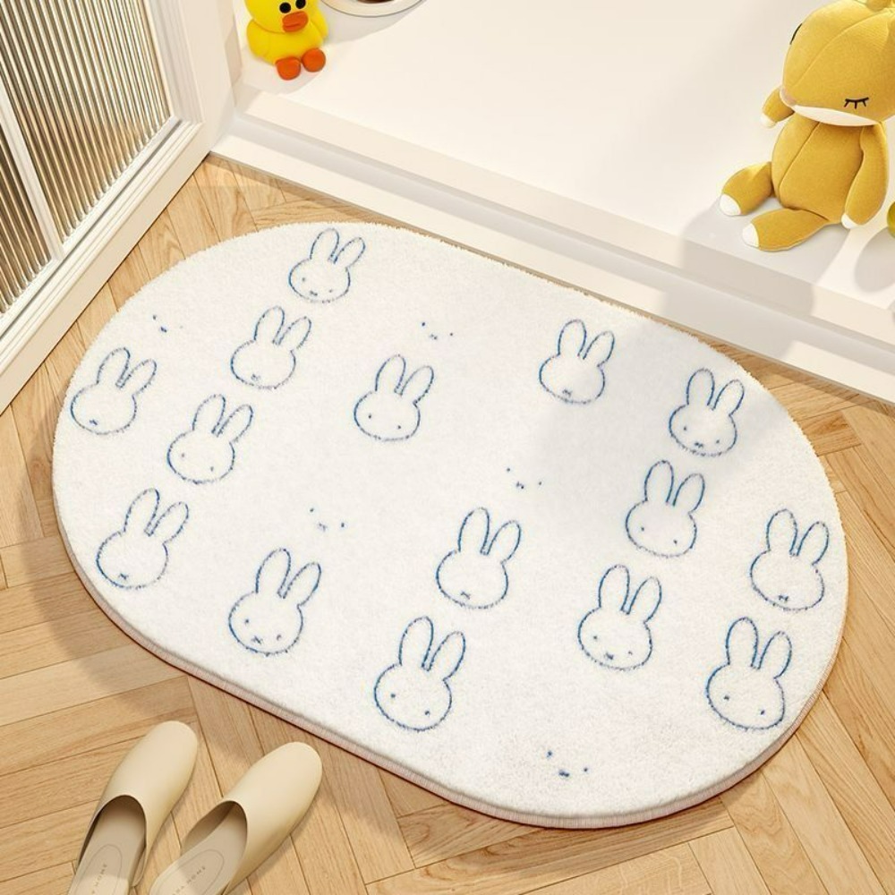 Tapis de sol Miffy en imitatio - Home Edit Bathroom avis et prix