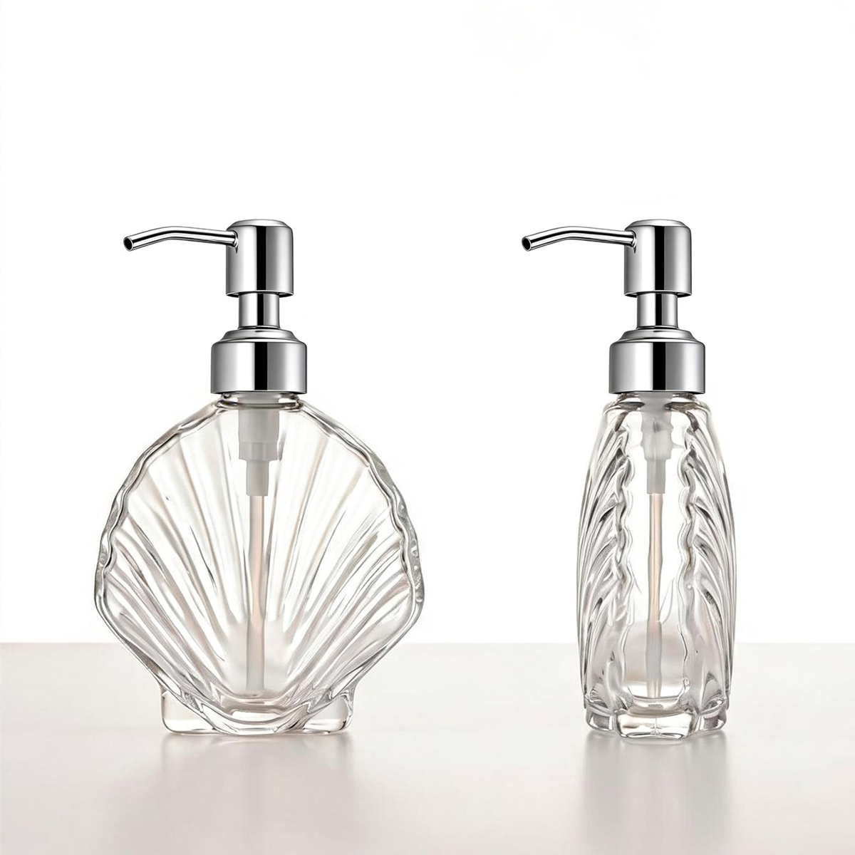 Distributeur de savon en verre - Soap Dispenser Pump avis et prix