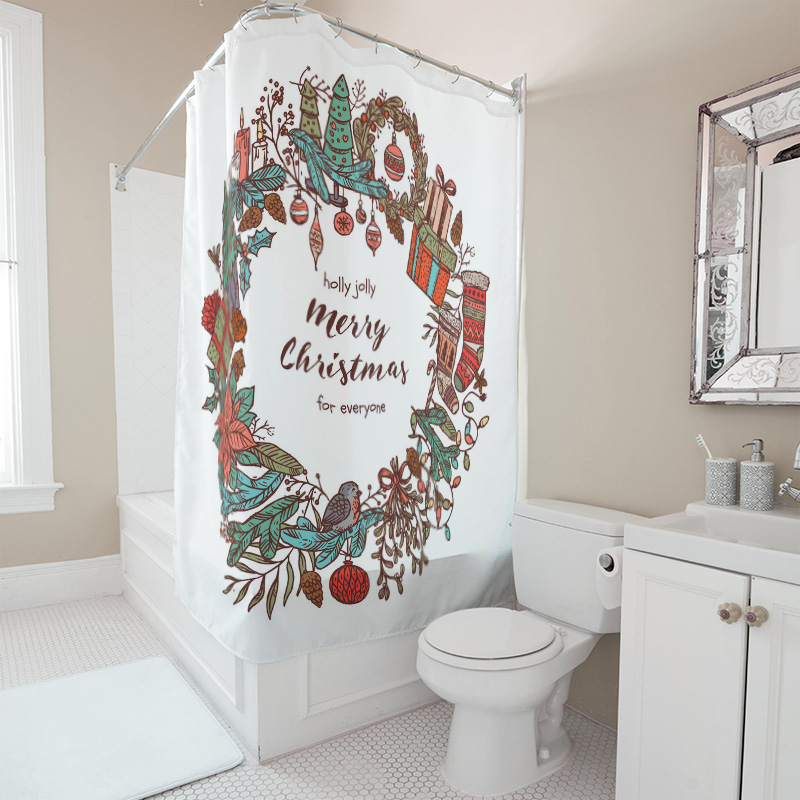 TU – rideau de douche joyeux n - Home Bathroom Upgrades avis et prix