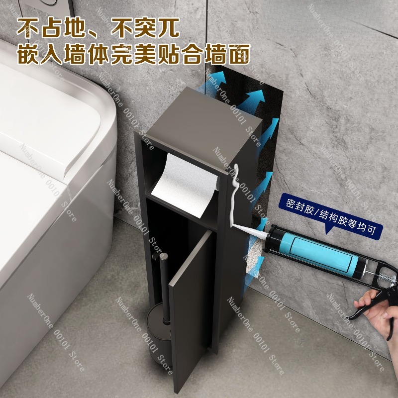 Support mural en acier inoxyda - Toilet Brush Holder avis et prix