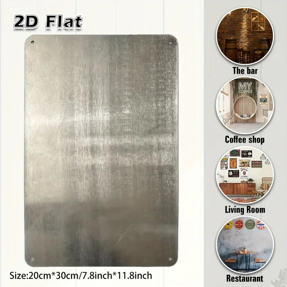 Décoration murale 2D en métal  - Home Bathroom Wall Decor avis et prix