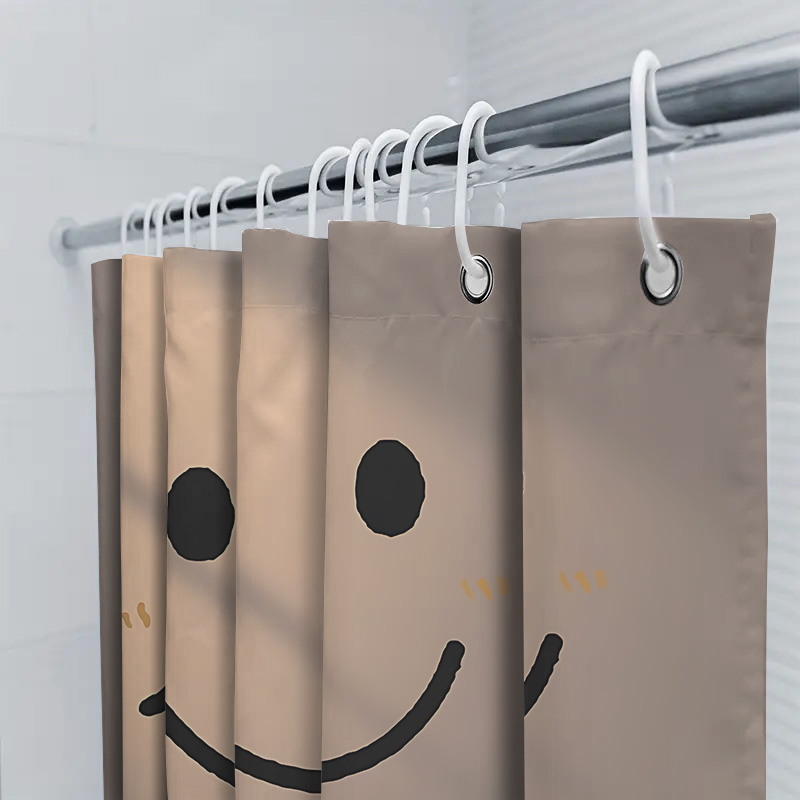 Rideau de douche Design visage - Home Bathroom Upgrades avis et prix