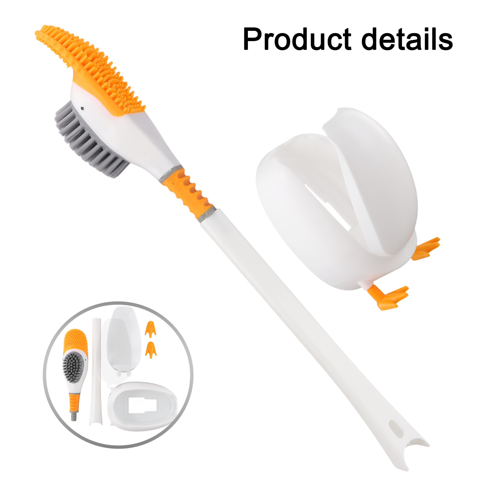 Brosse de toilette en silicone - Toilet Brush Holder avis et prix
