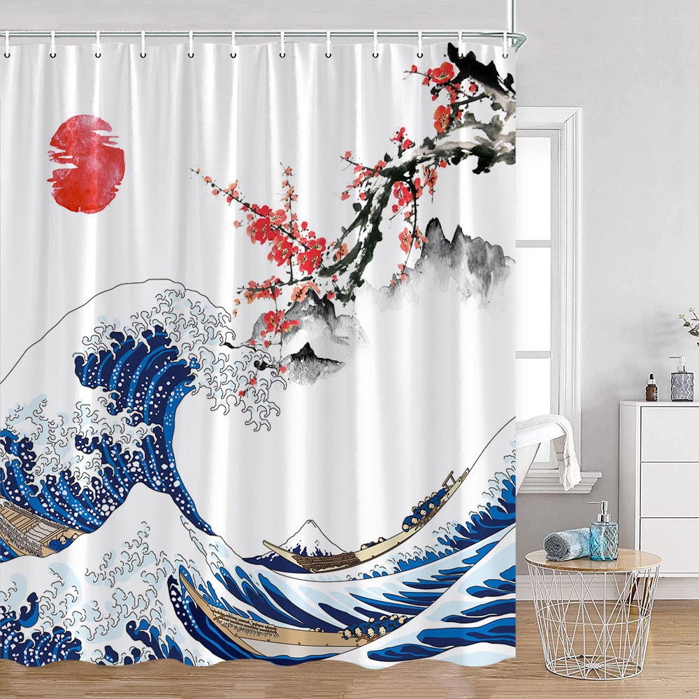 Rideaux de douche de style jap - Japan Bathroom.Home avis et prix