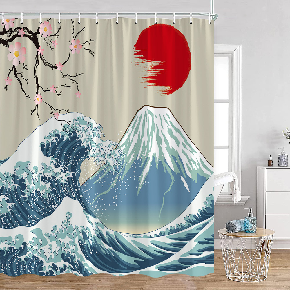 Rideaux de douche de style jap - Japan Bathroom.Home avis et prix