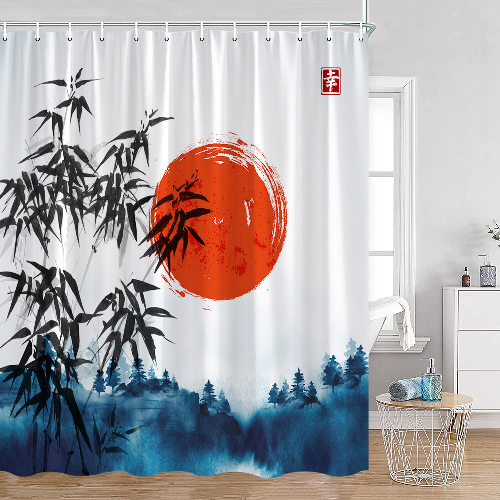 Rideaux de douche de style jap - Japan Bathroom.Home avis et prix