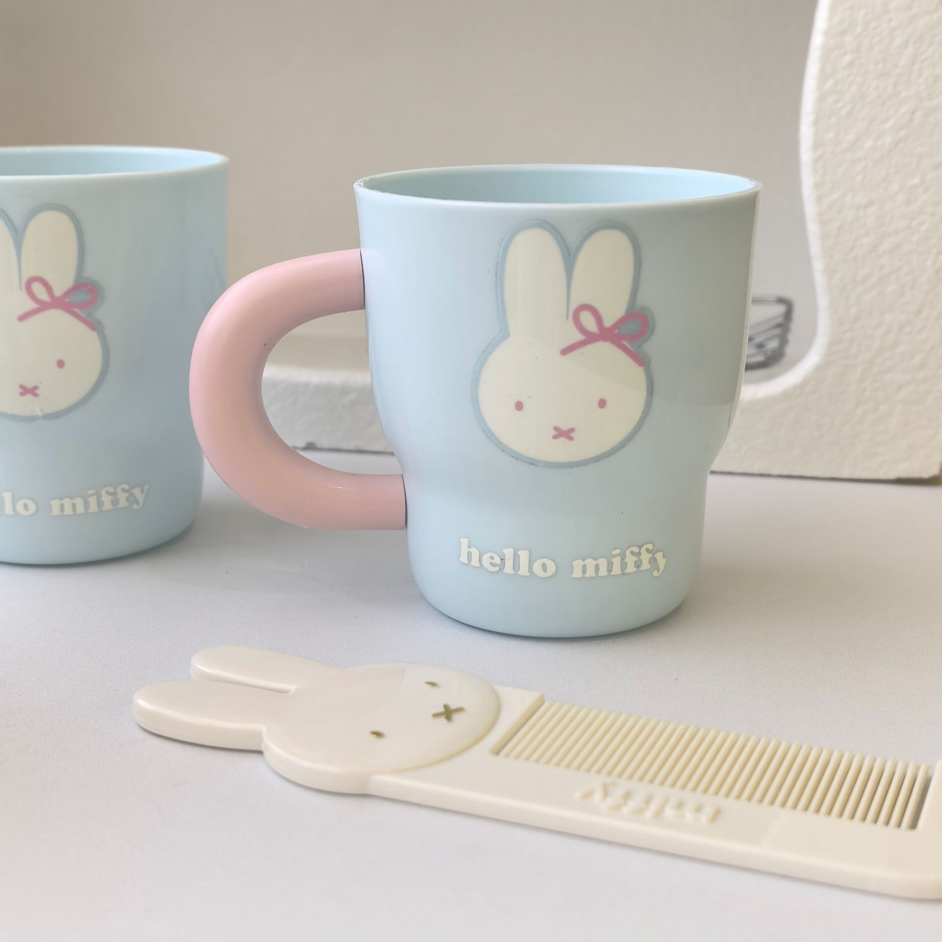 Tasse à dents en plastique mot - Home Edit Bathroom avis et prix
