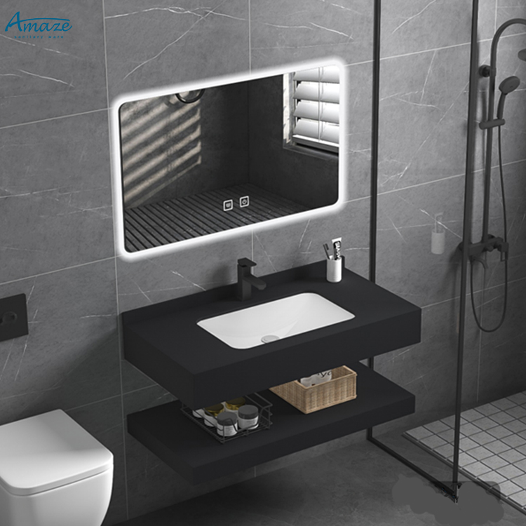 Meuble de salle de bain mural  - Home Living Bathroom Vanity avis et prix