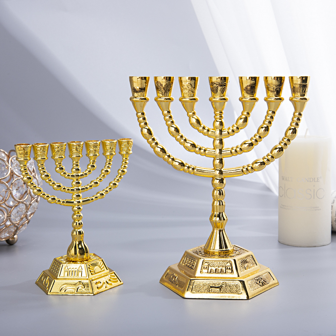Ménorah à 7 branches, décorati - Home & Bathroom Building Products Pte Ltd avis et prix