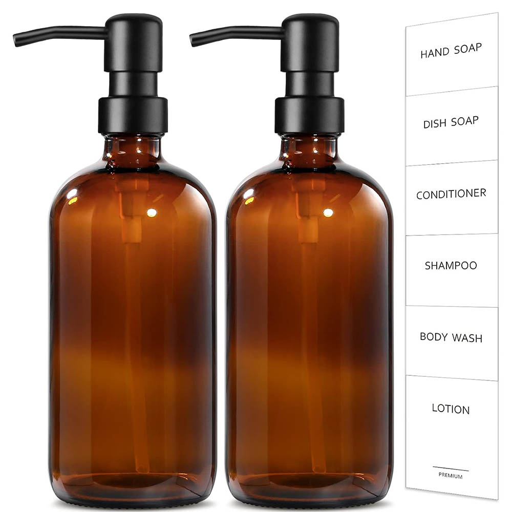 Distributeur de savon en verre - Soap Dispenser Pump avis et prix