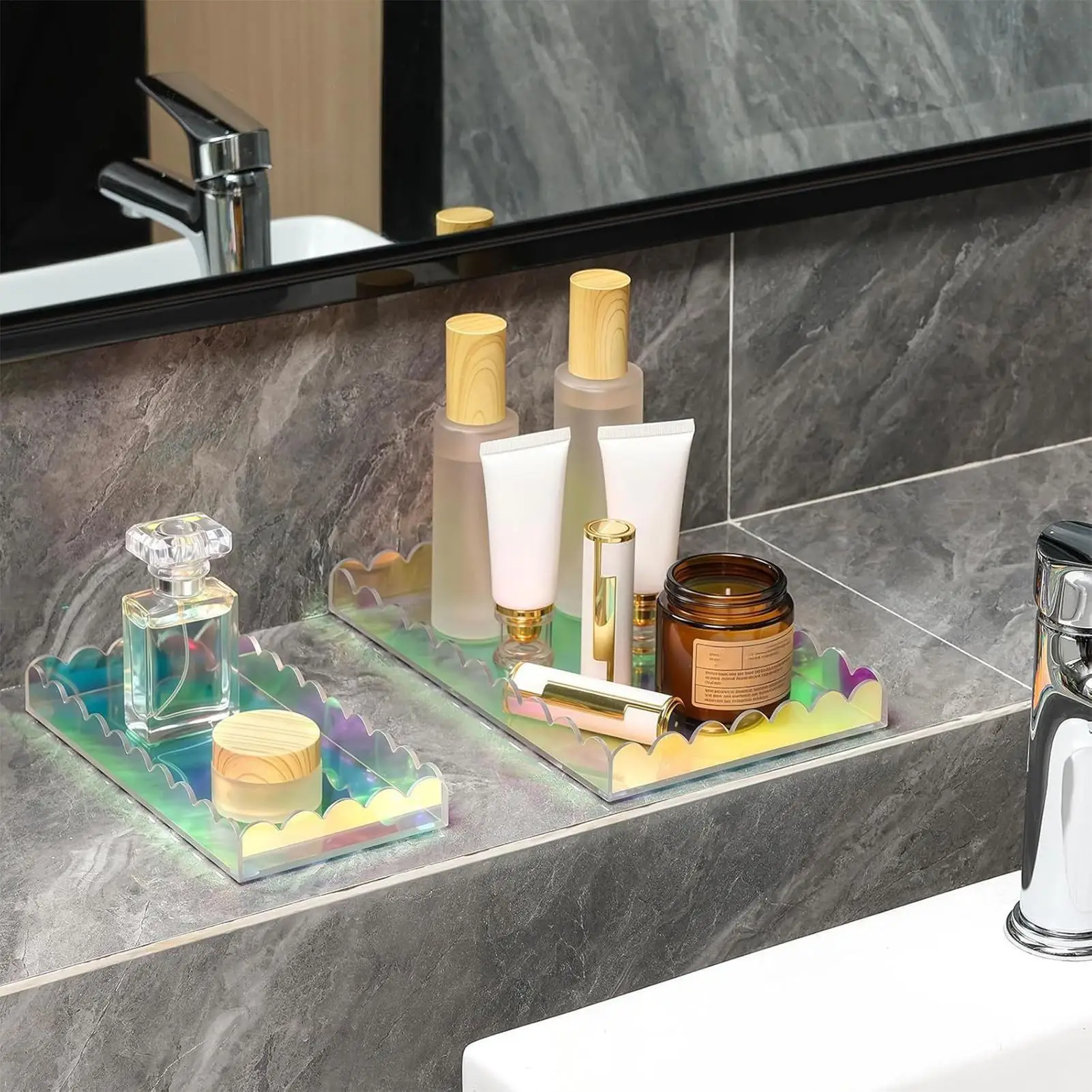 2 pièces de plateaux de rangem - Home Living Bathroom Vanity avis et prix