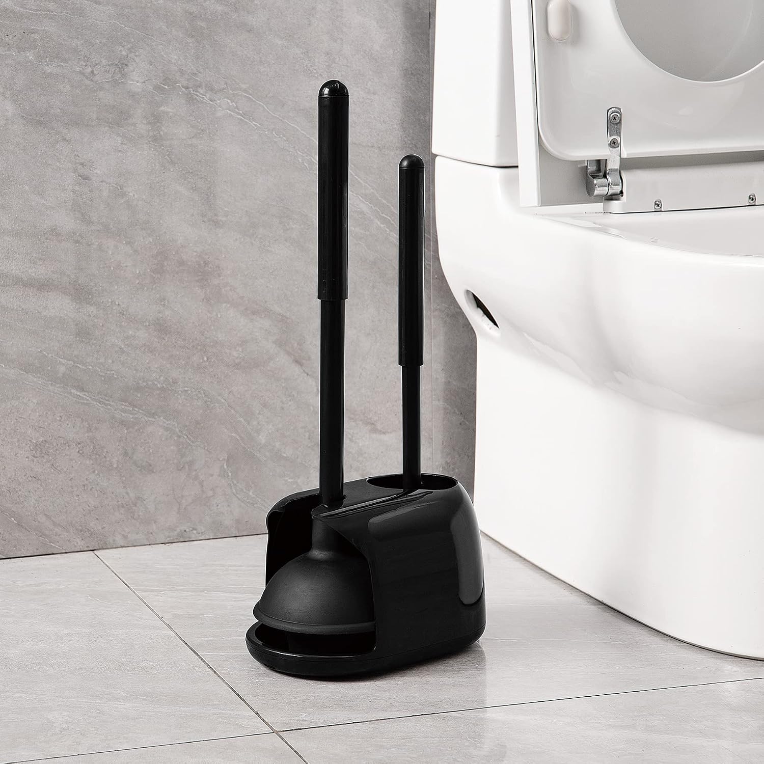 Ensemble brosse et ventouse WC - Toilet Brush Holder avis et prix