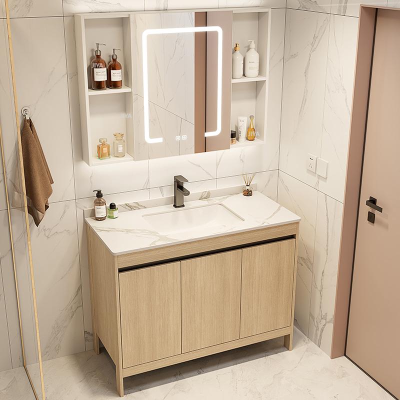 Meuble de salle de bain sur pi - Home Living Bathroom Vanity avis et prix