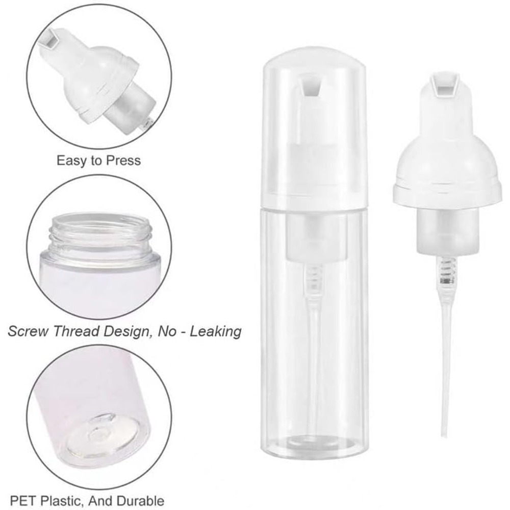 Lot de 3 flacons pompe à mouss - Soap Dispenser Pump avis et prix