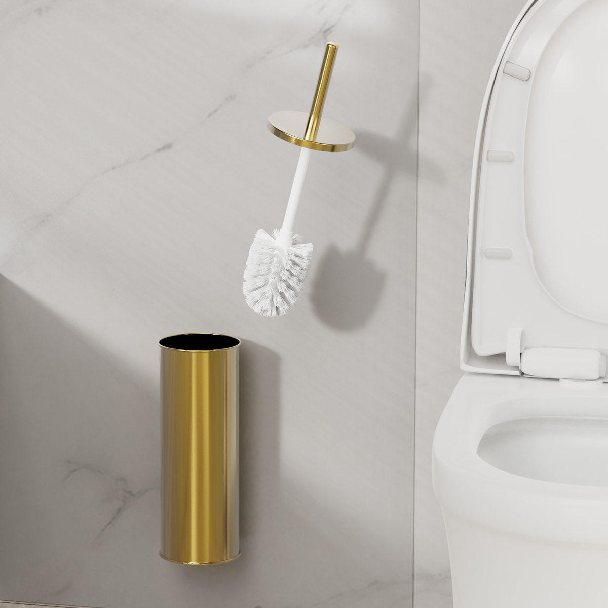1 ensemble de brosses de toile - Toilet Brush Holder avis et prix