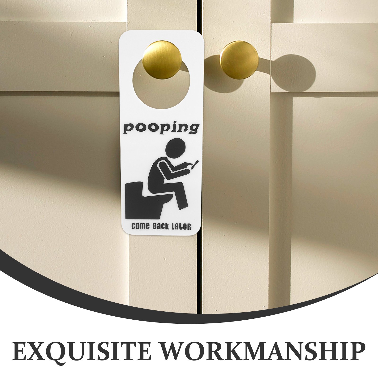 Panneau de porte de salle de b - Home Bathroom Occupied Sign avis et prix