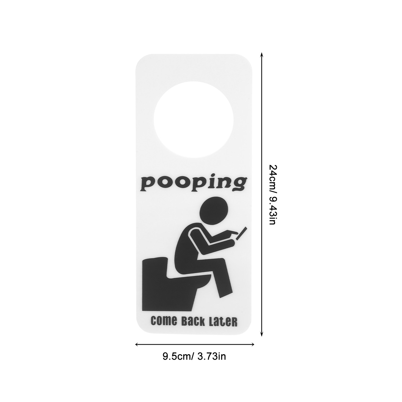 Panneau de porte amusant pour  - Home Bathroom Occupied Sign avis et prix